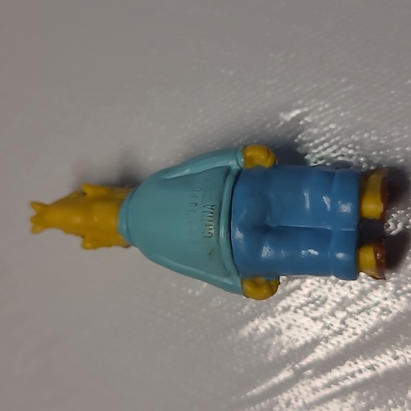 1997 simpsons grandpa pvc figure cake topper 2 1/4" - Picture 4 of 6